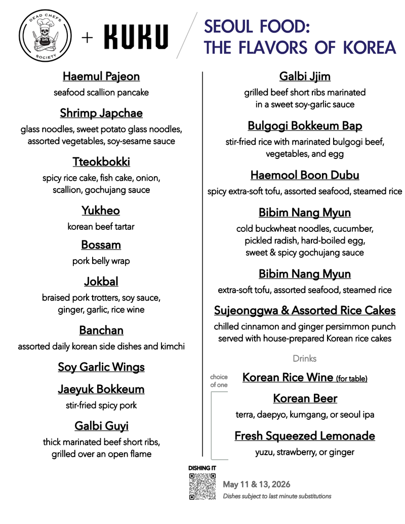 Menu for Kuku